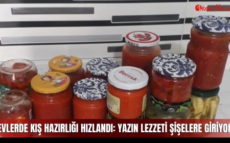 Evlerde kış hazırlığı hızlandı: Yazın lezzeti şişelere giriyor