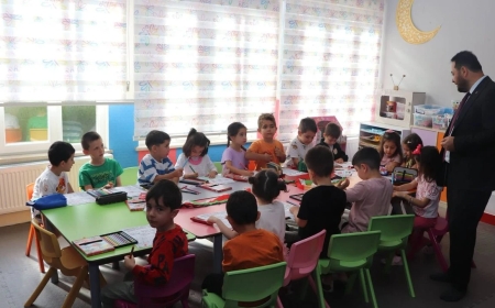 Sivas Müftüsü'nden 4-6 Yaş Kur’an Kurslarına ziyaret