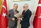 Vali Şimşek, Salih Şahin’i Makamında Kabul Etti