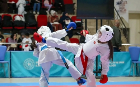 Sivas’ta Karate Heyecanı: 150 Sporcu Tatamide Ter Döktü