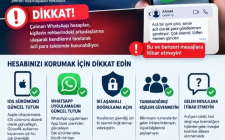 Sivas Emniyeti’nden WhatsApp Dolandırıcılığı Uyarısı: Hesaplarınız Çalınabilir!