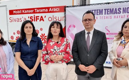 Sivas’ta Kadınlara Ücretsiz Mamografi Desteği! Şifa Projesi Devrede