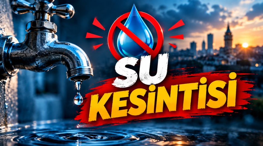 SİVAS’TA SU KESİNTİSİ ALARMI! 5 MAHALLEDE SULAR KESİLECEK