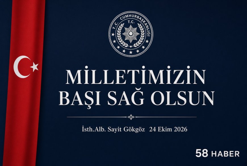 Ankara’da askeri araç kazasında şehit olan İsth.Alb. Sayit Gökgöz için Sivas Emniyet Müdürlüğü başsağlığı mesajı yayımladı. Milletimizin başı sağ olsun.